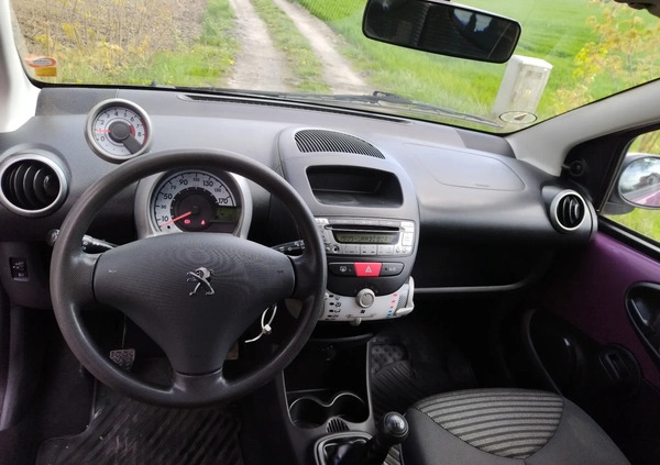 Peugeot 107 cena 15900 przebieg: 170000, rok produkcji 2014 z Brodnica małe 106